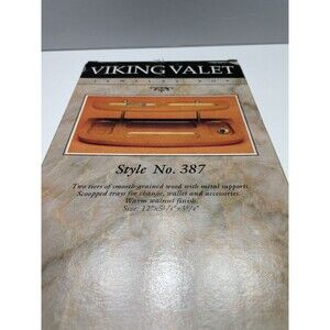 Viking Valet London Leather Style Jewelry Box No.387 (New Open Box)